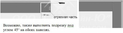 Технология монтажа полифасада. Правильная подрезка.